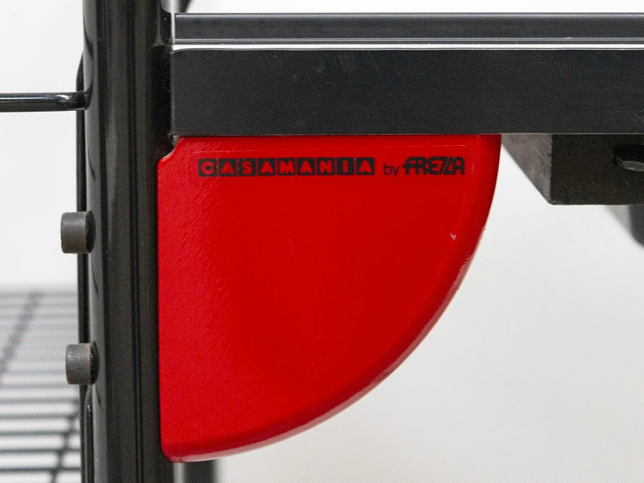 Carrello in metallo laccato Casamania by Frezza, anni '80 15