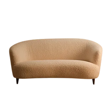 Divano curvo, anni '40