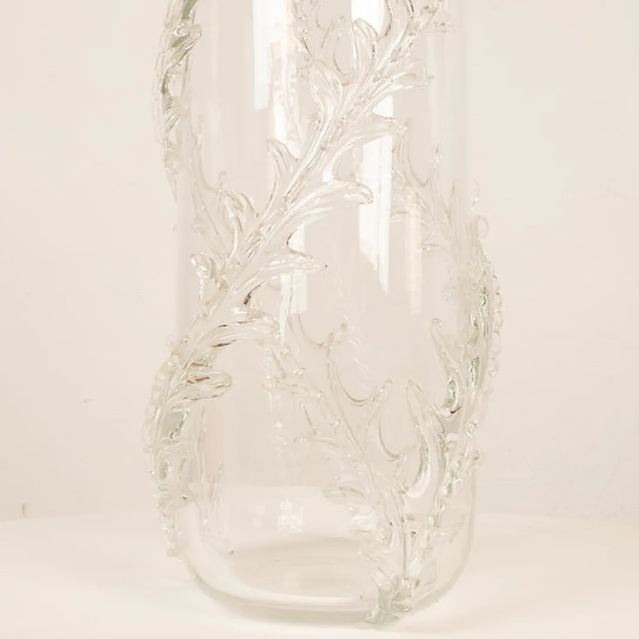 Monumental Feathered Vase by Barovier and Toso, 1940s 9