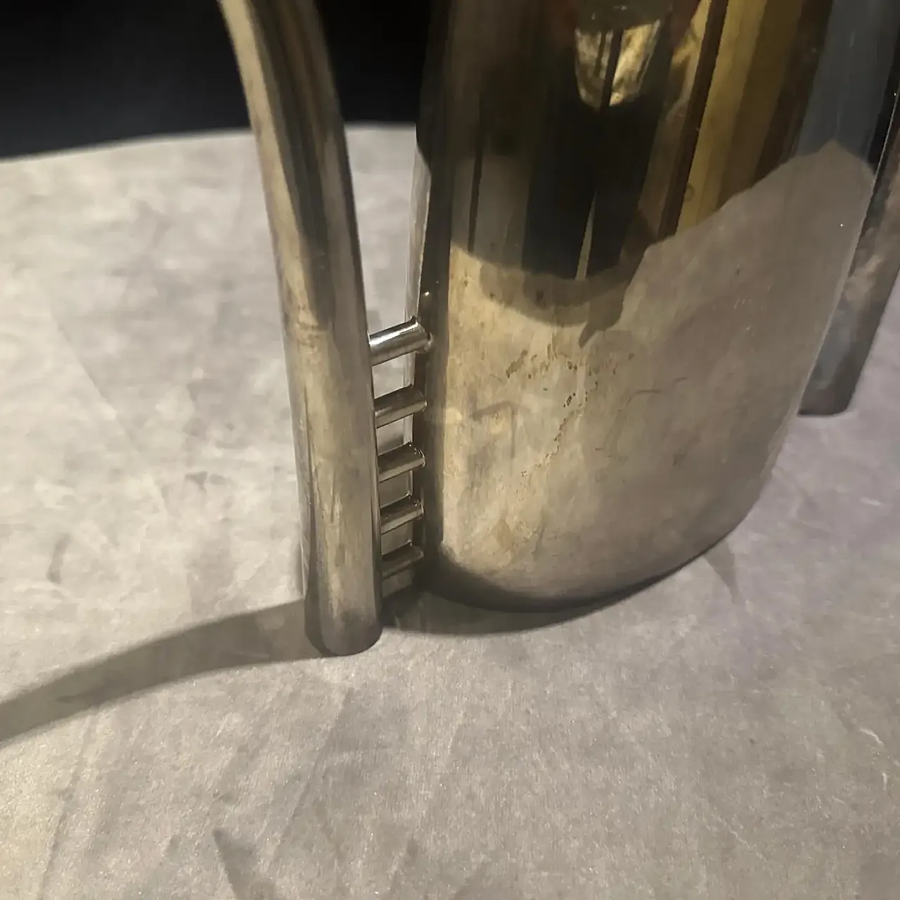 Silver plated Fenice coffee pot by Lino Sabattini, 1980s 9