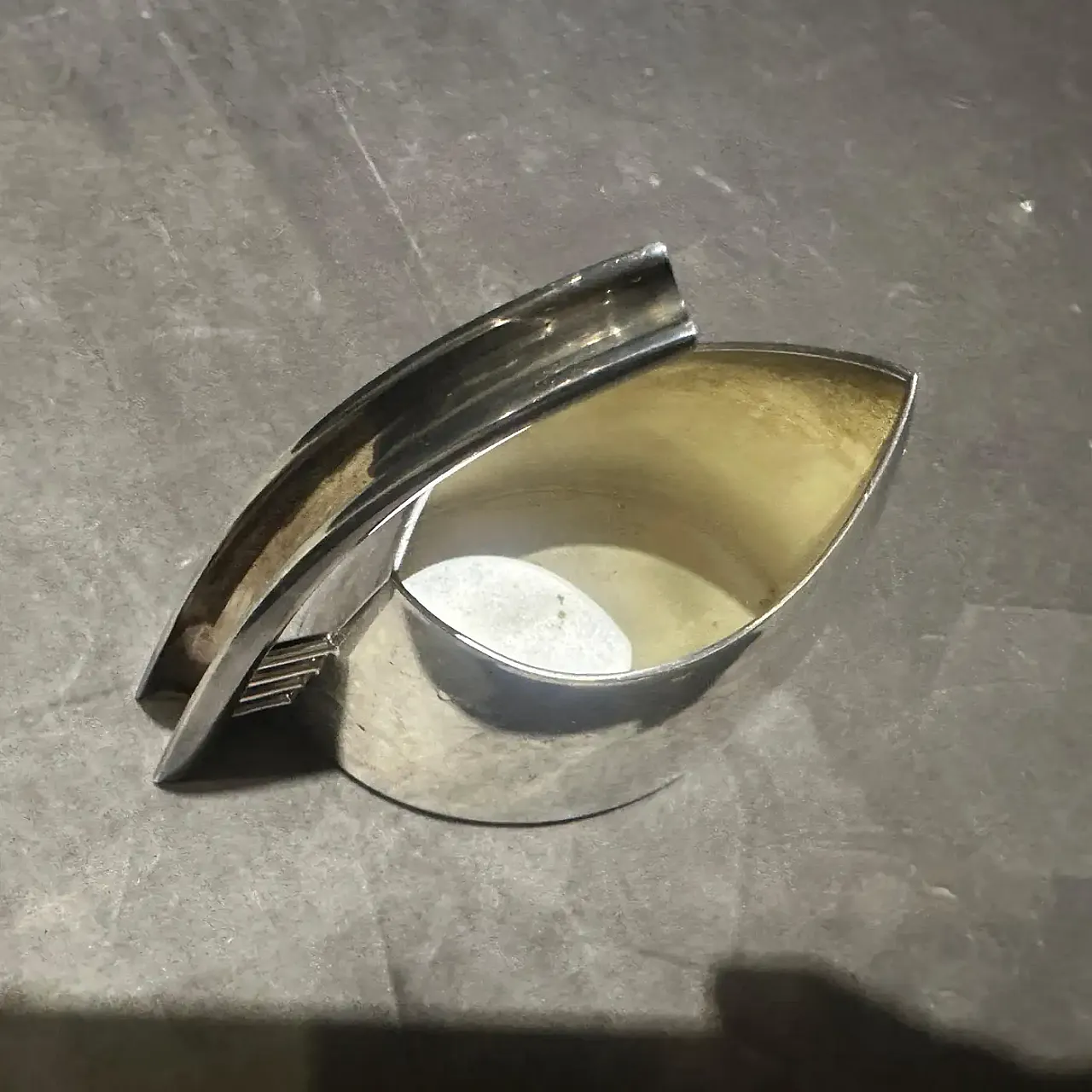 Silver-plated Fenice milk jug by Lino Sabattini, 1980s 4