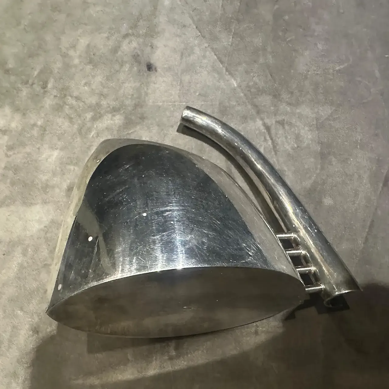 Silver-plated Fenice milk jug by Lino Sabattini, 1980s 8