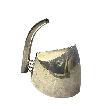 Lattiera Fenice placcata in argento di Lino Sabattini, anni '80