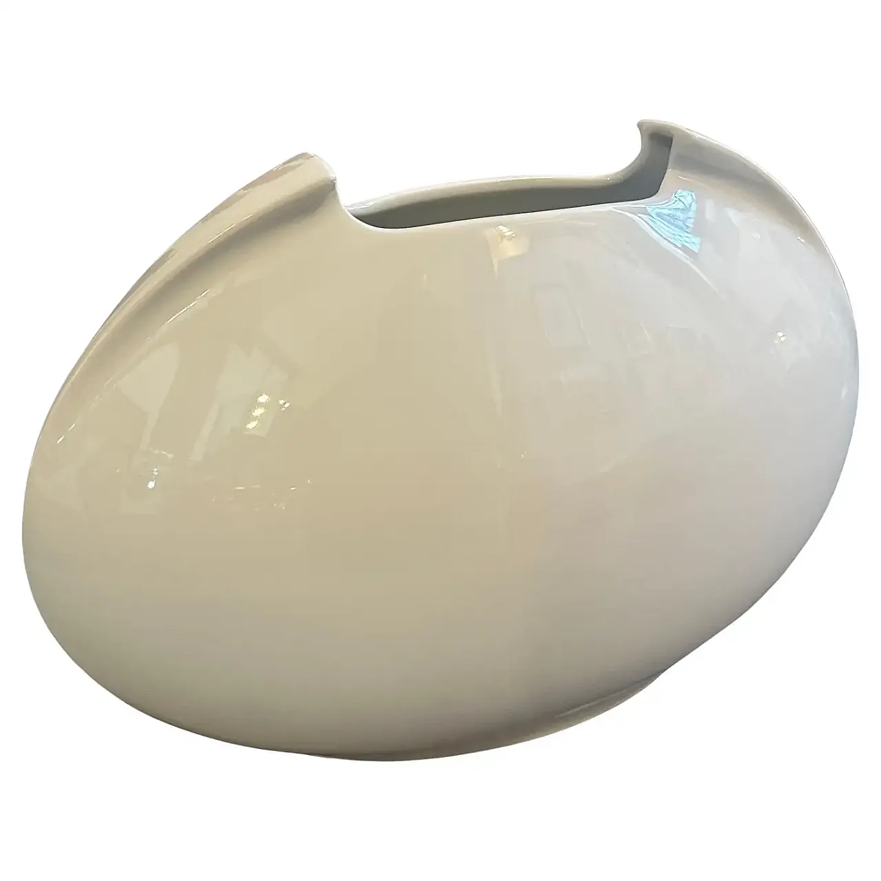 Vaso Tasca in porcellana di Lino Sabattini per Rosenthal, anni '90 1