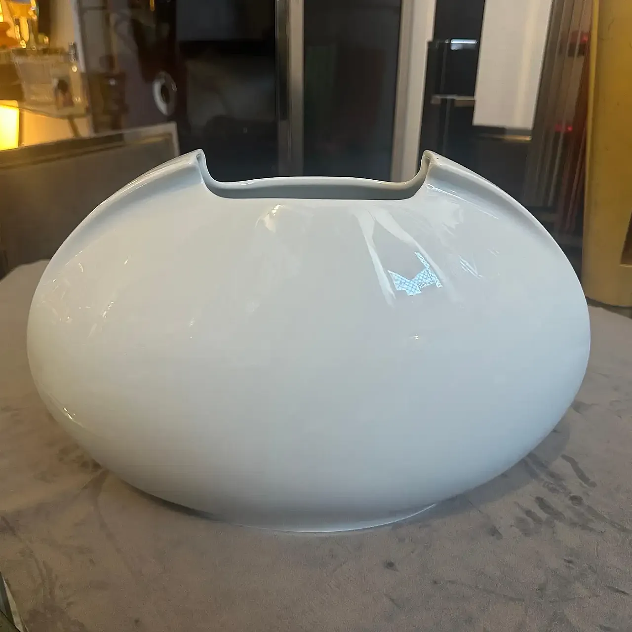 Vaso Tasca in porcellana di Lino Sabattini per Rosenthal, anni '90 10