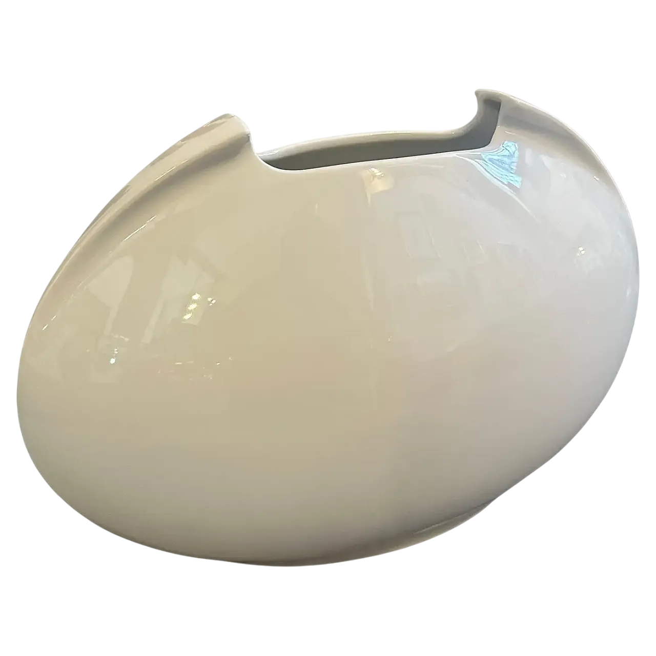 Vaso Tasca in porcellana di Lino Sabattini per Rosenthal, anni '90 14