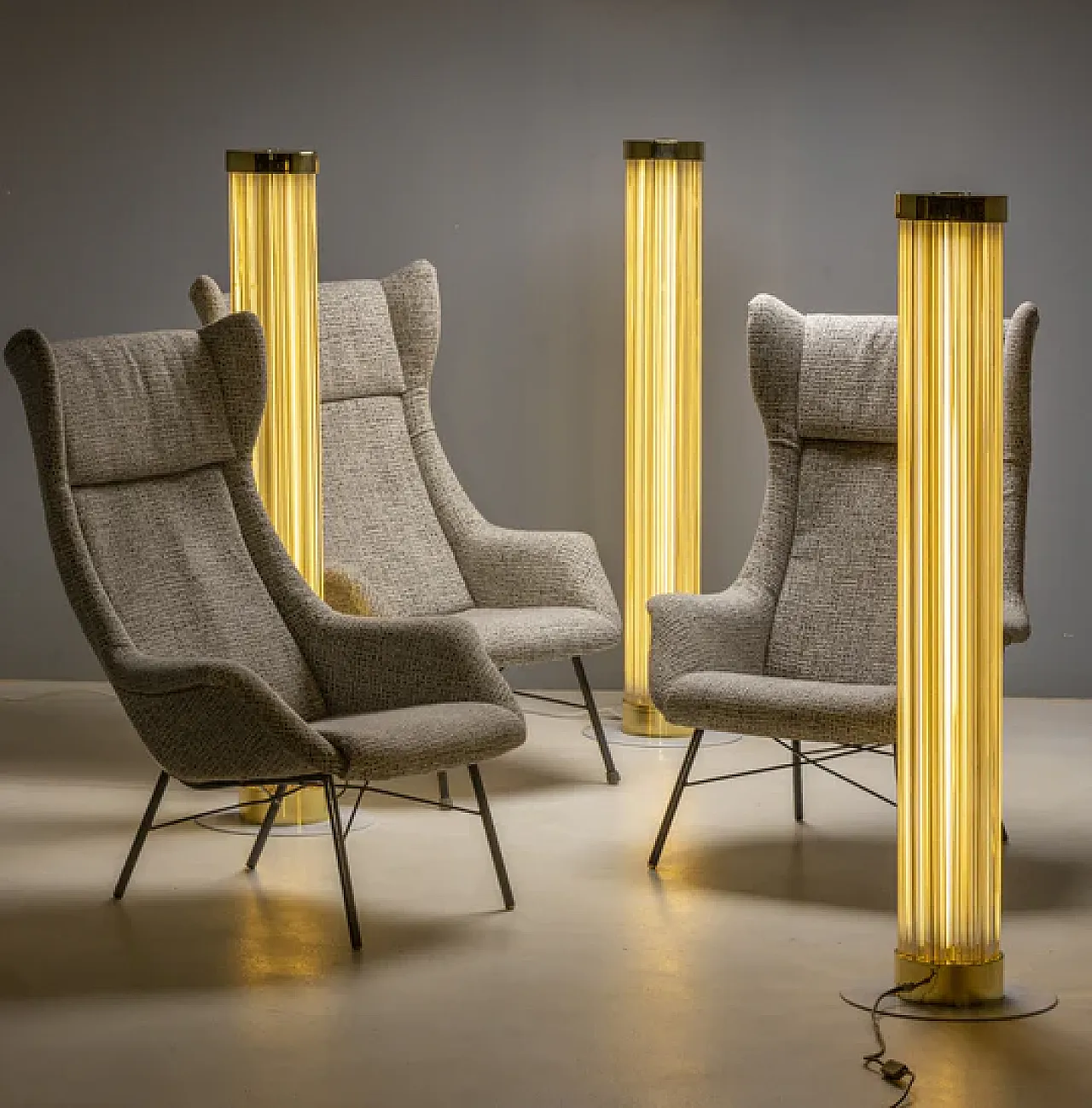 Lampada da terra di Jaroslav Bejvl Sr., anni '70 6