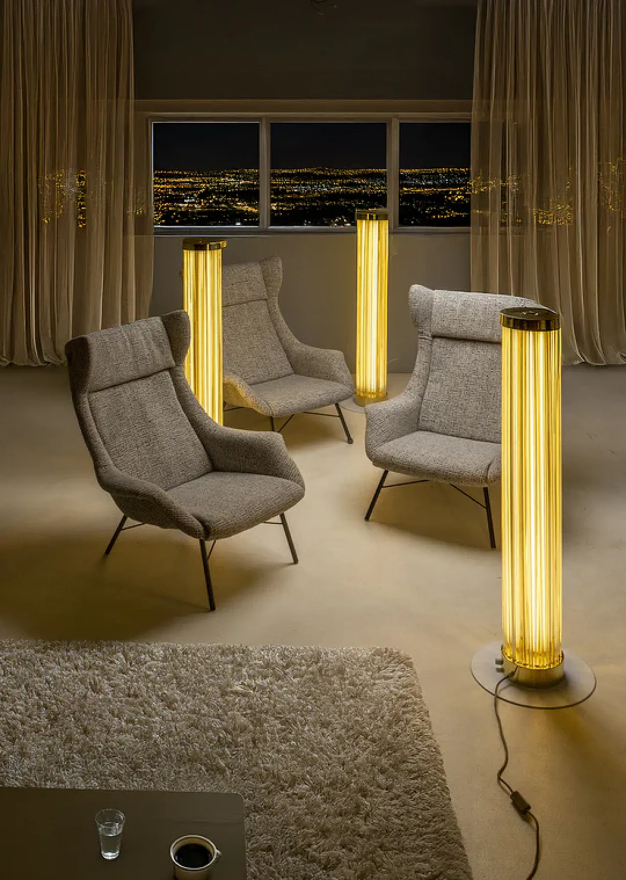 Lampada da terra di Jaroslav Bejvl Sr., anni '70 9