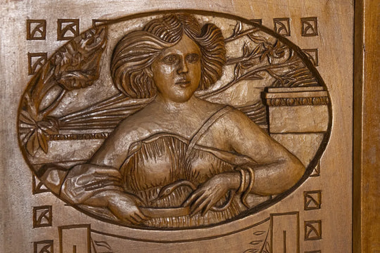 Armadio da farmacia in stile Liberty, '900 7