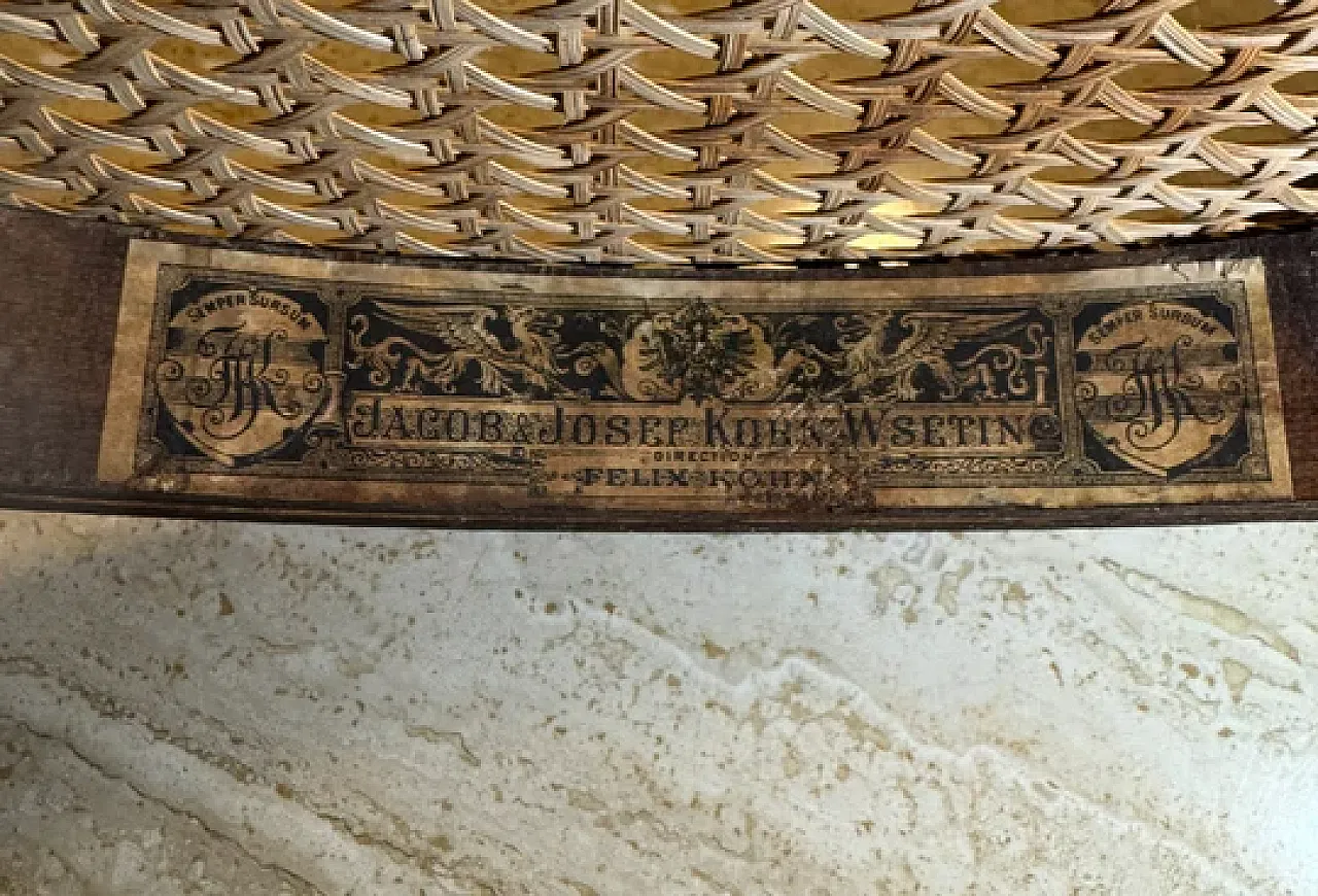 12 sedie di J. & J. Kohn, inizio '900 2