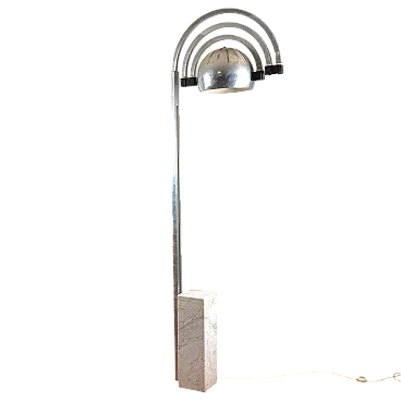 Reggiani Space Age style arch lamp, late 20th century