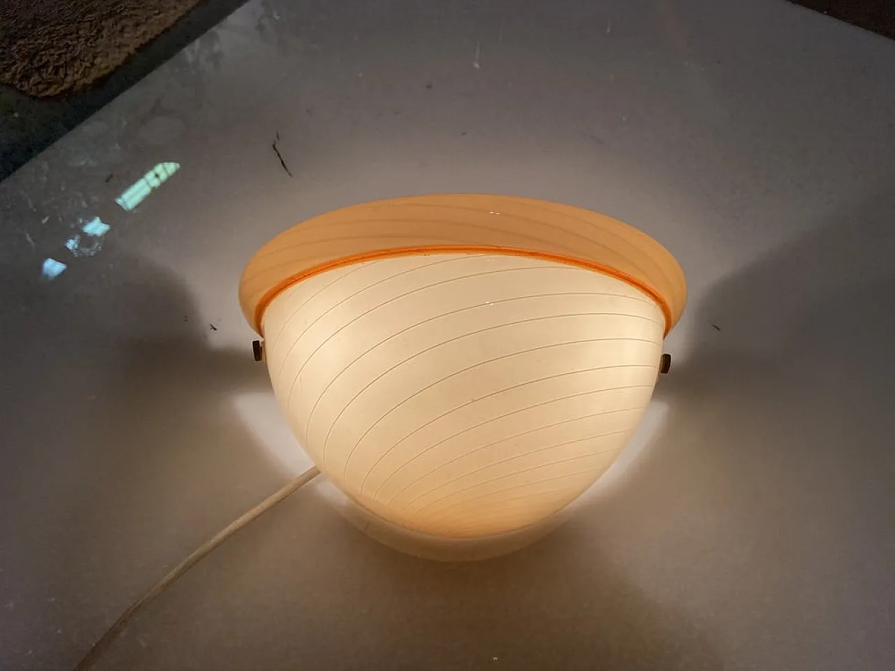 Pair of Italian Murano glass sconces, 1970s 2