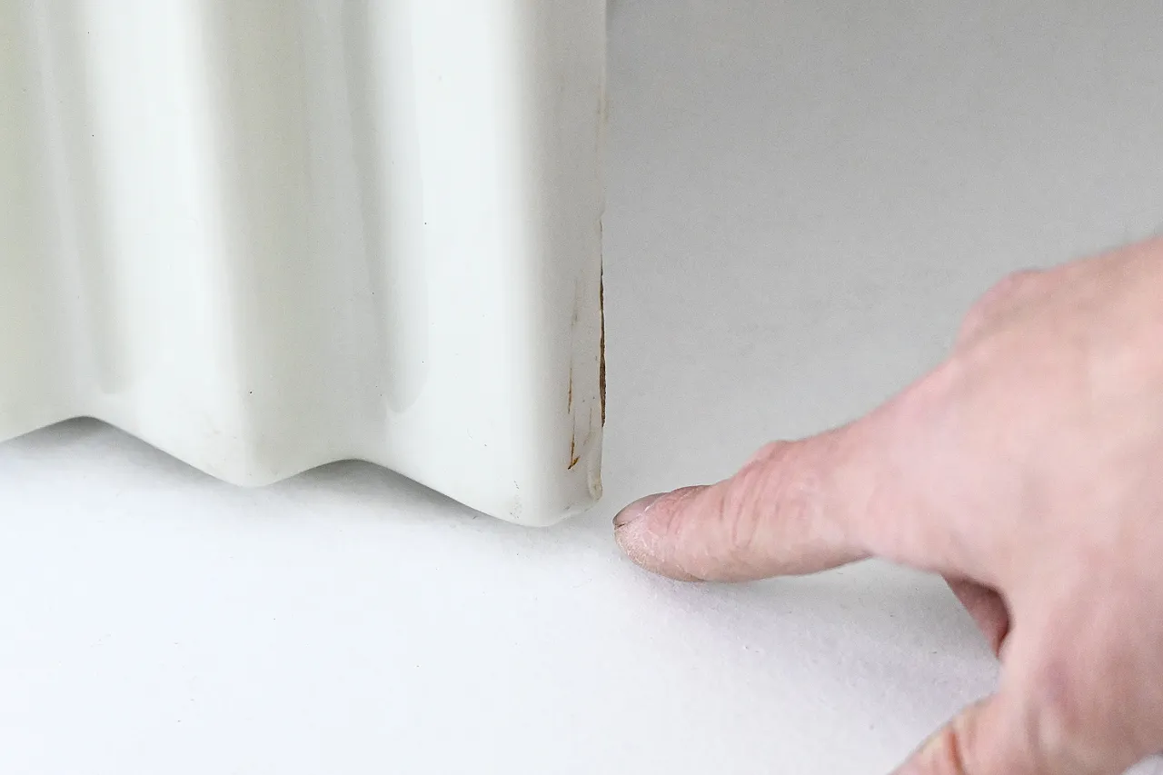 Specchio "Ultrafragola" di Ettore Sottsass per Poltronova, anni '70, 1a Ed. 13