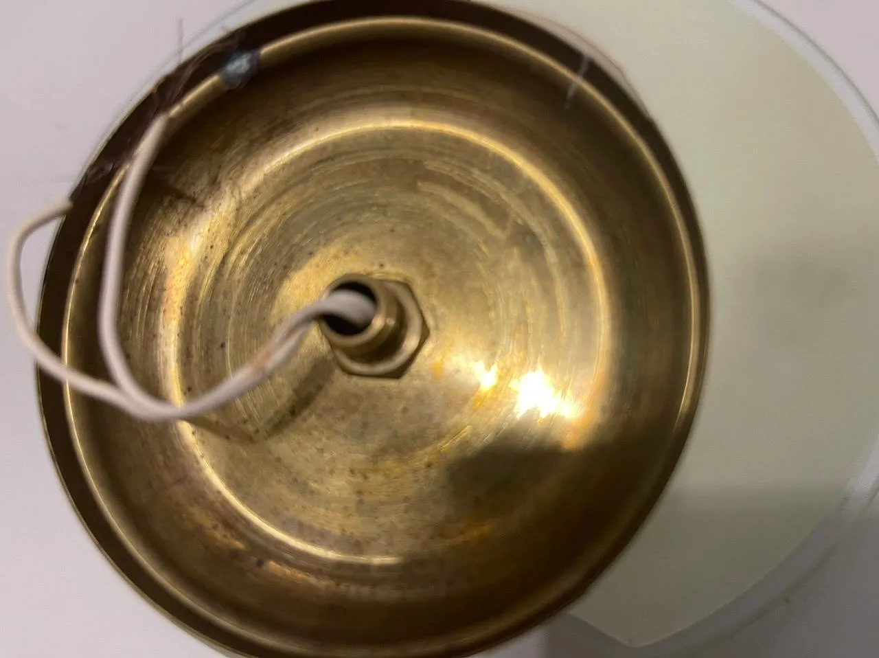 Pair of Art Nouveau style sconces, Italy, 1940s 6