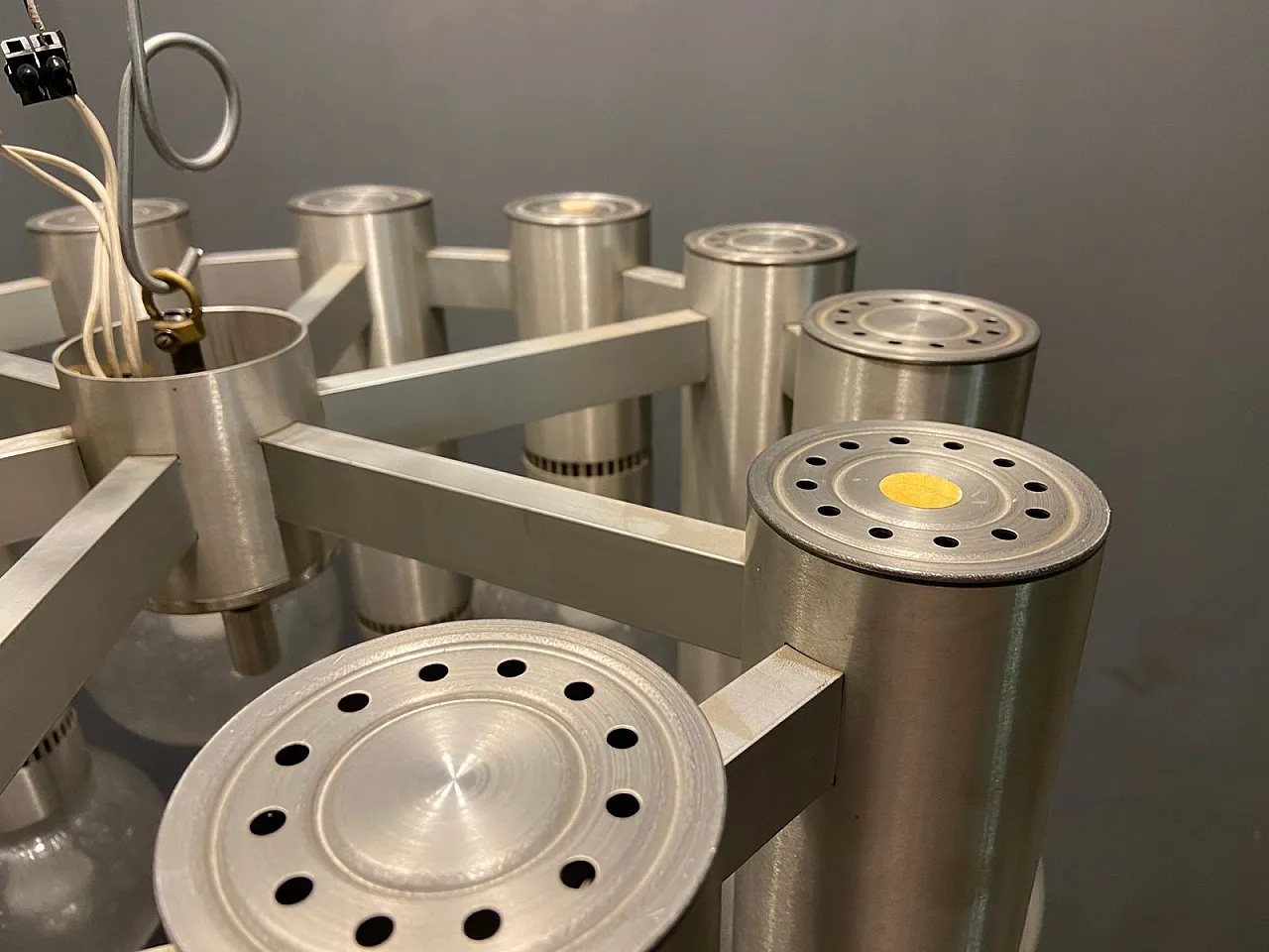 Mid-Century Murano glass pendant lamp by Gaetano Sciolari 6