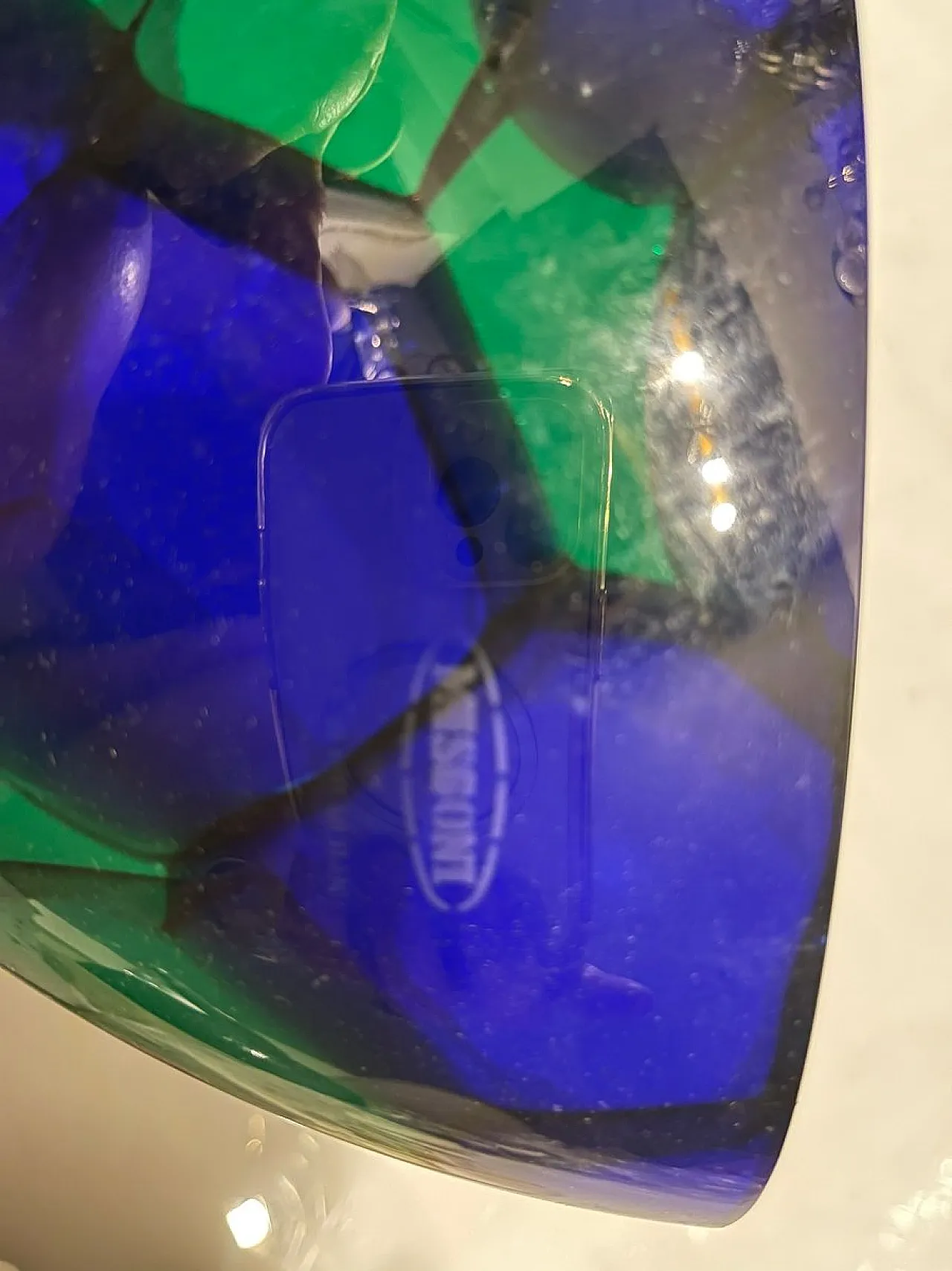 Lampada da parete in vetro di Murano di Ottavio Missoni 2