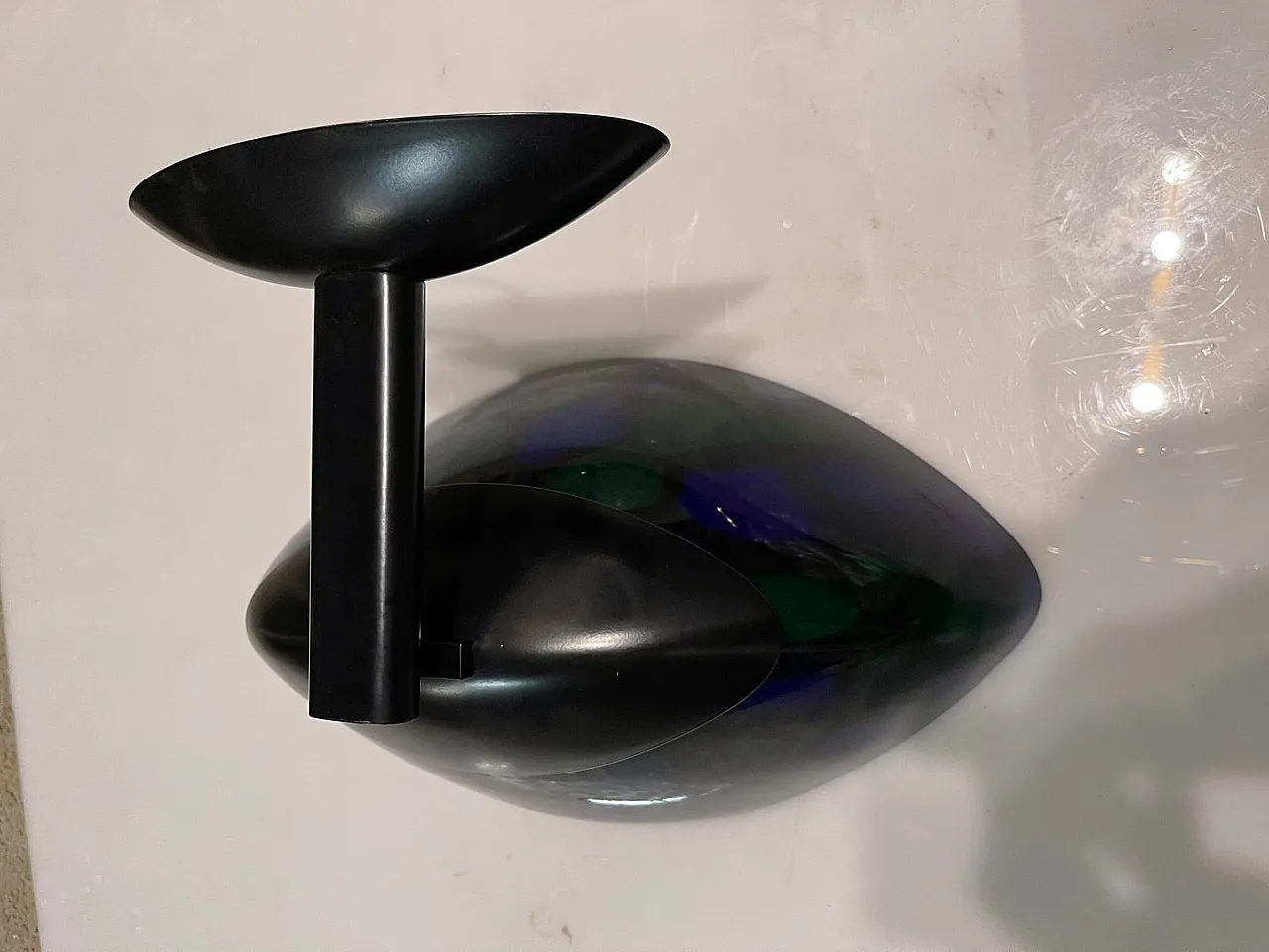 Lampada da parete in vetro di Murano di Ottavio Missoni 4