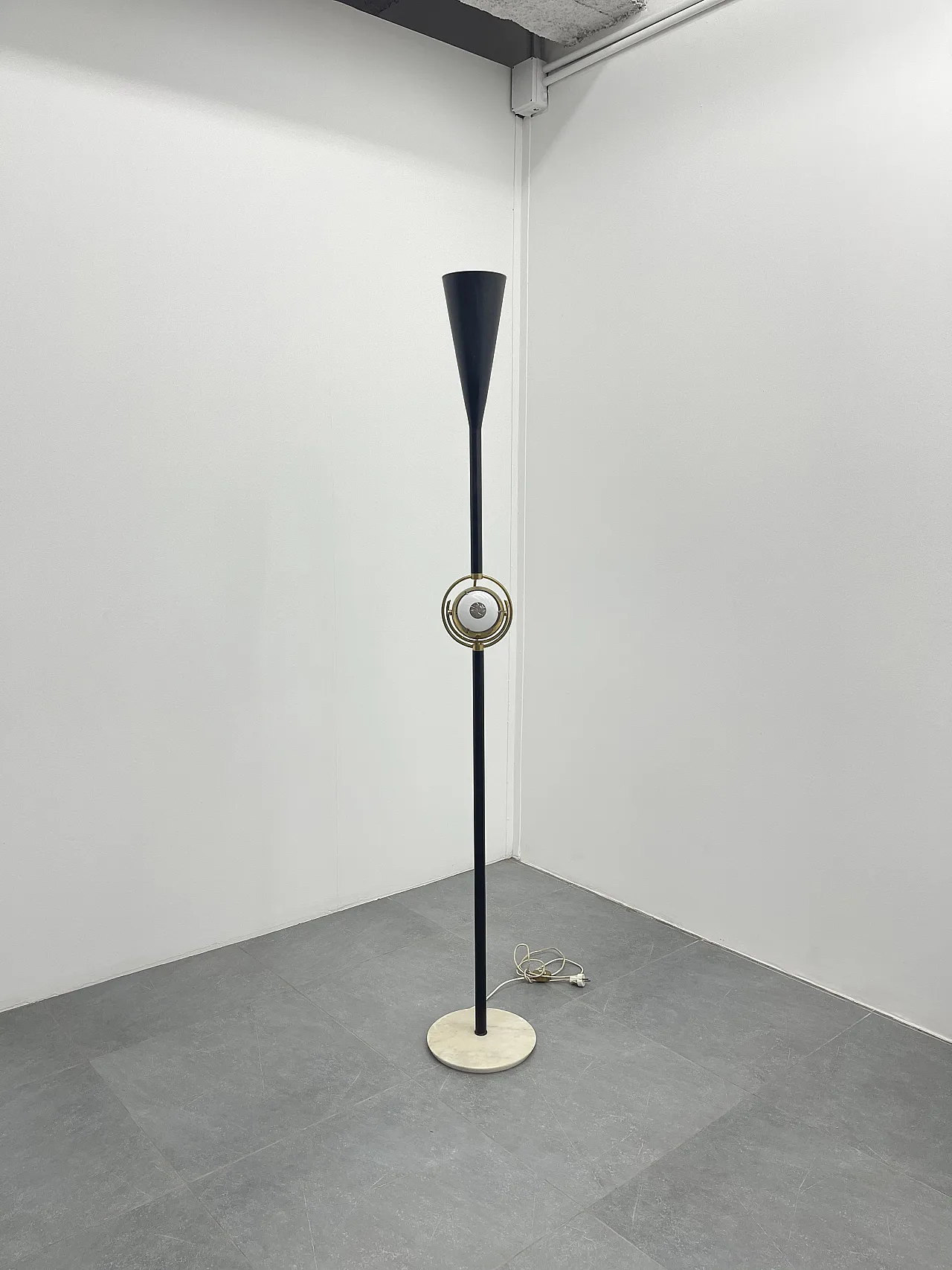 12555 Polifemo floor lamp by A. Lelii for Arredoluce, 1956 2
