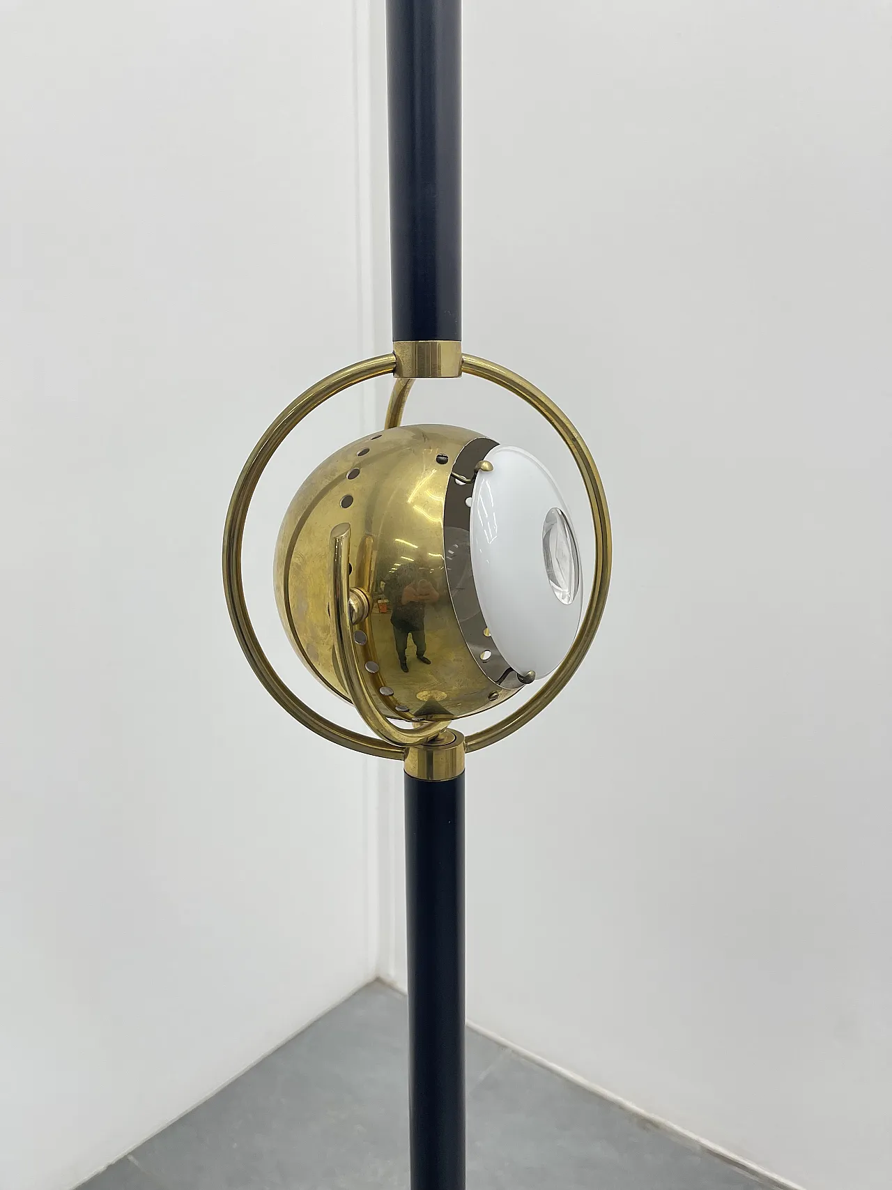 12555 Polifemo floor lamp by A. Lelii for Arredoluce, 1956 4