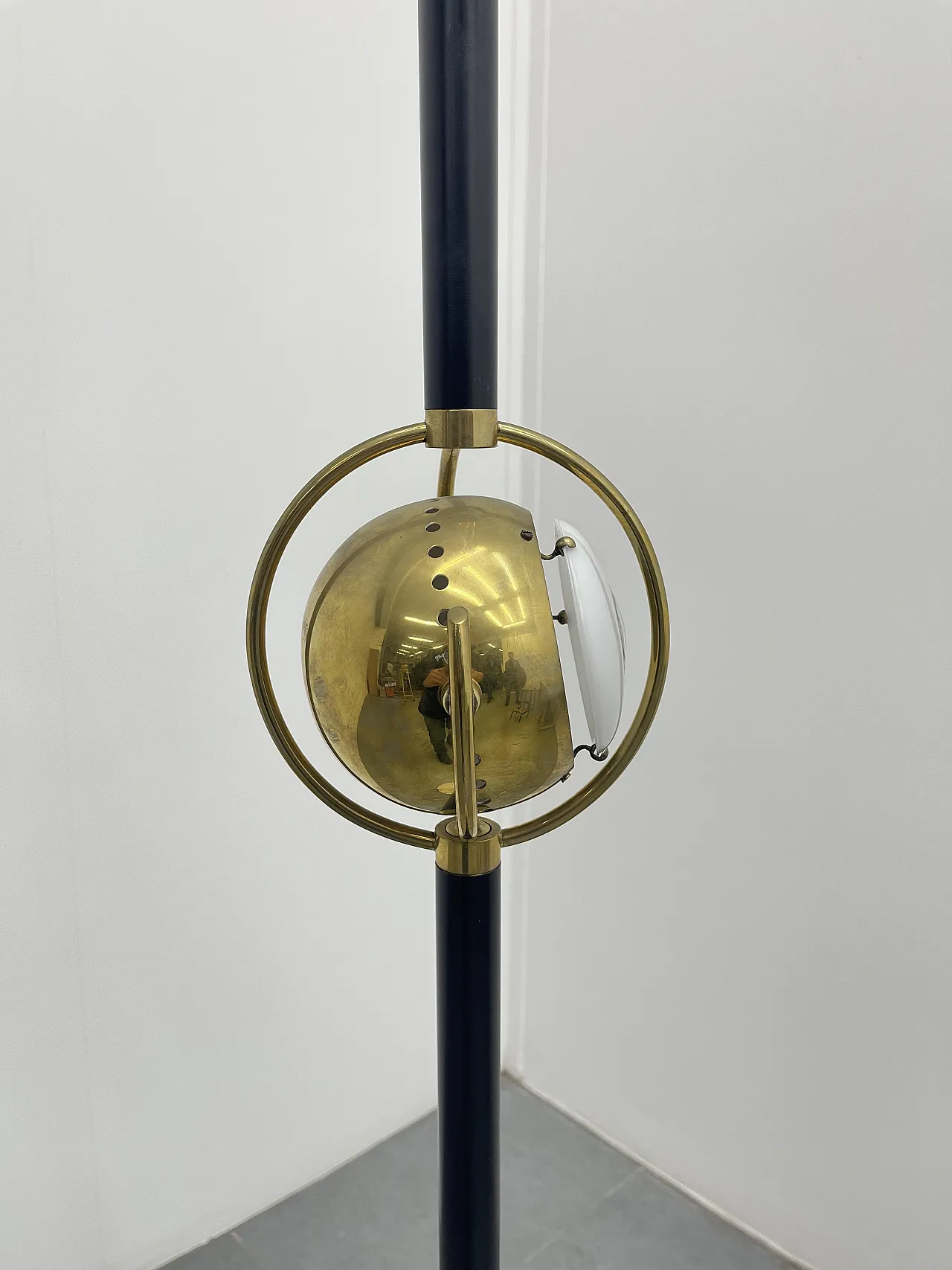 12555 Polifemo floor lamp by A. Lelii for Arredoluce, 1956 7