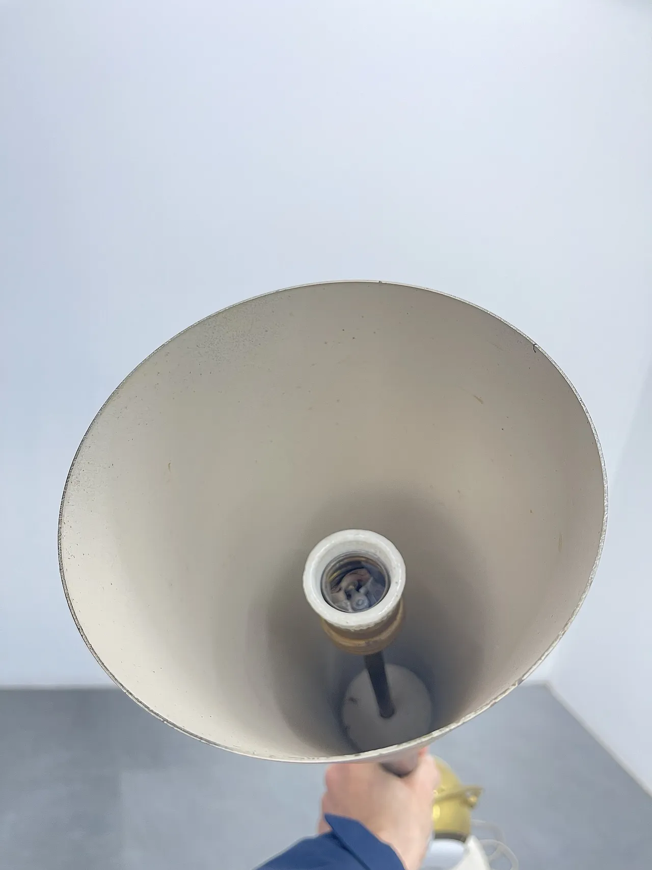 12555 Polifemo floor lamp by A. Lelii for Arredoluce, 1956 12