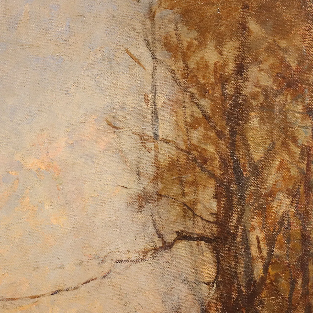 Eugenio Gignous, oil on canvas with frame, 19th century 7