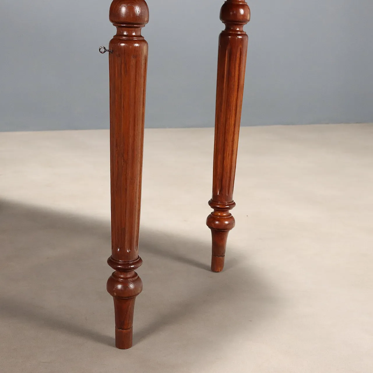 Tavolo allungabile in rovere, primo '900 9