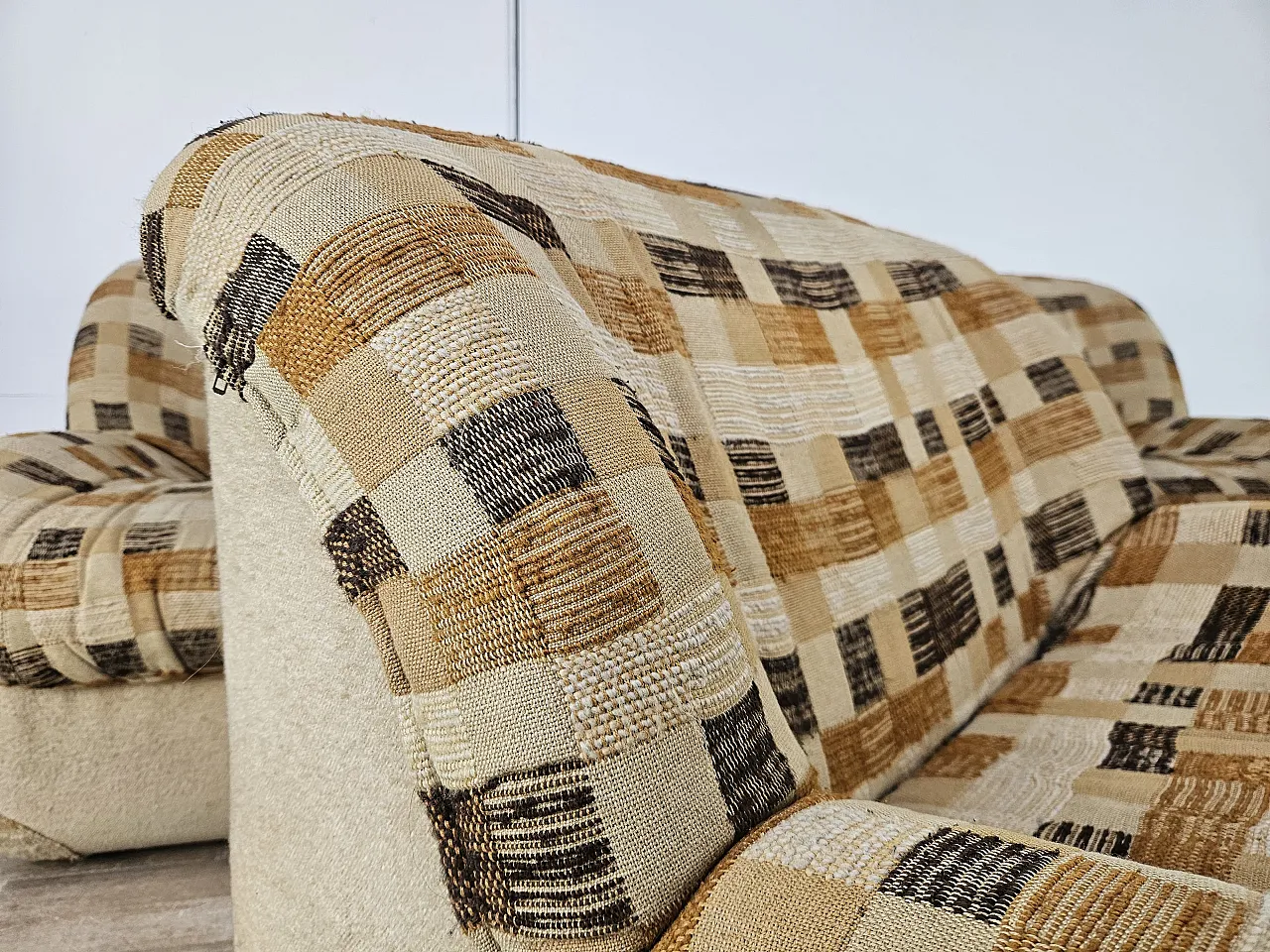 Poltrone modulari in stoffa, anni '70 6