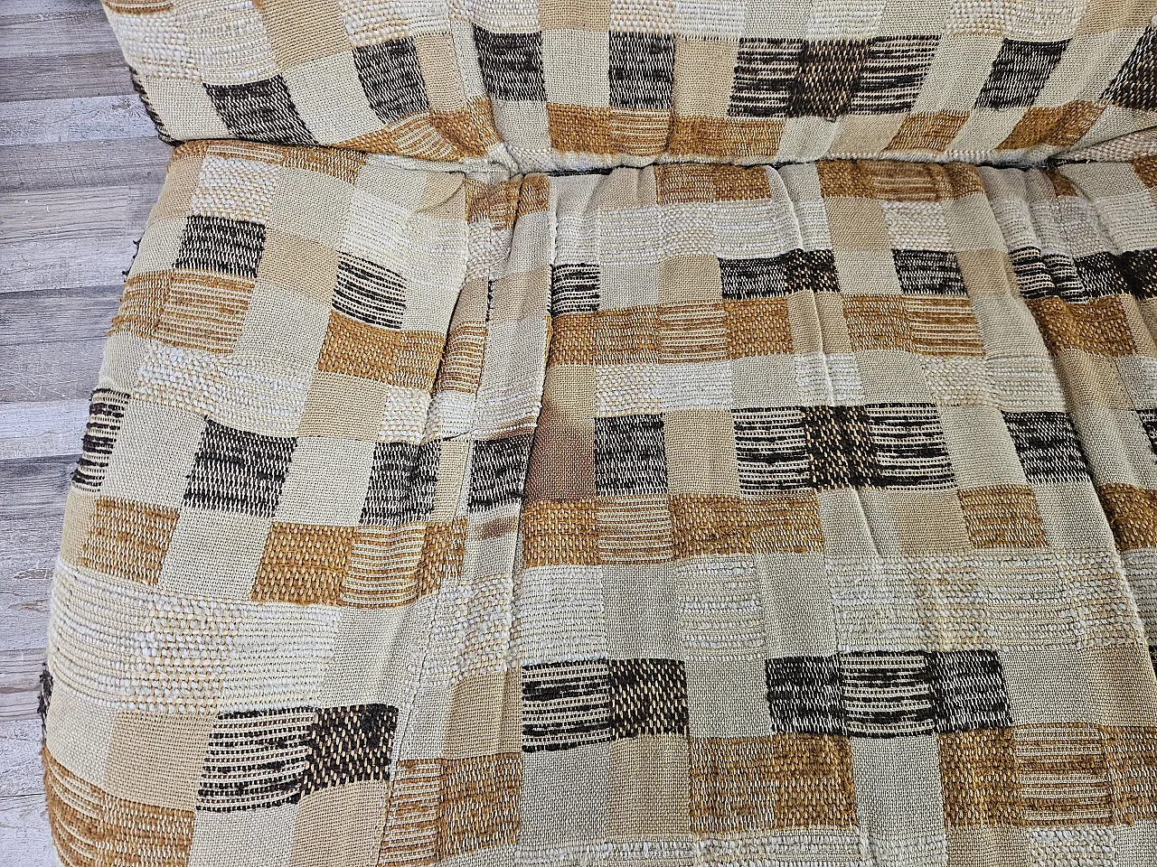 Poltrone modulari in stoffa, anni '70 9