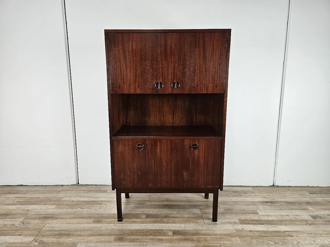 Credenza svedese di Peter Hvidt in teak, anni '60 1