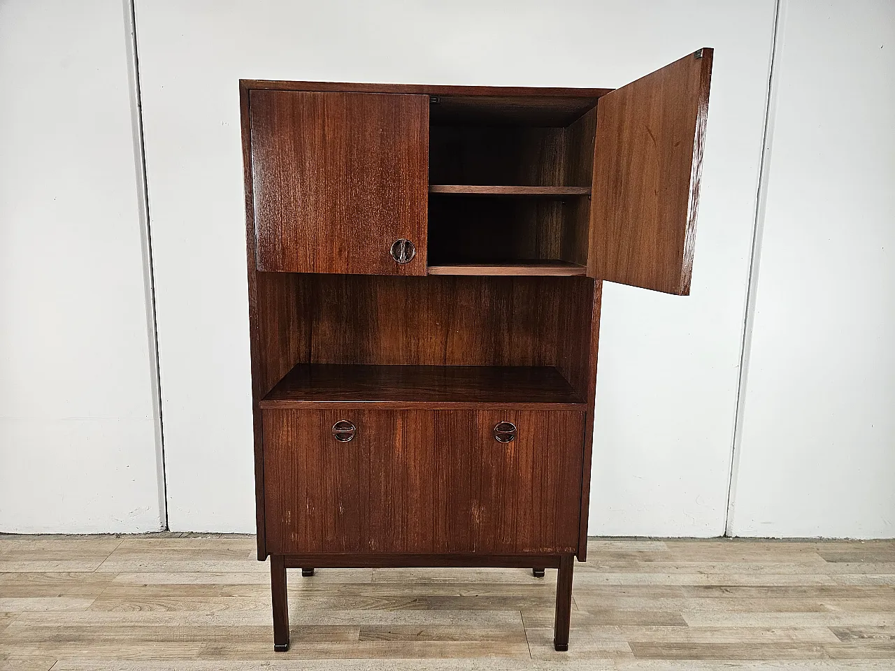 Credenza svedese di Peter Hvidt in teak, anni '60 7