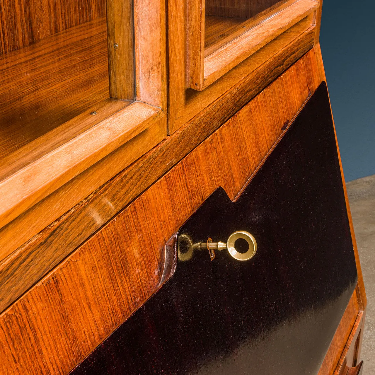 Trumeau con ribalta di Ico Parisi per Fratelli Rizzi, anni '40 5