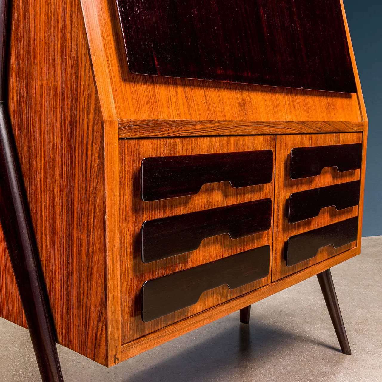 Trumeau con ribalta di Ico Parisi per Fratelli Rizzi, anni '40 6