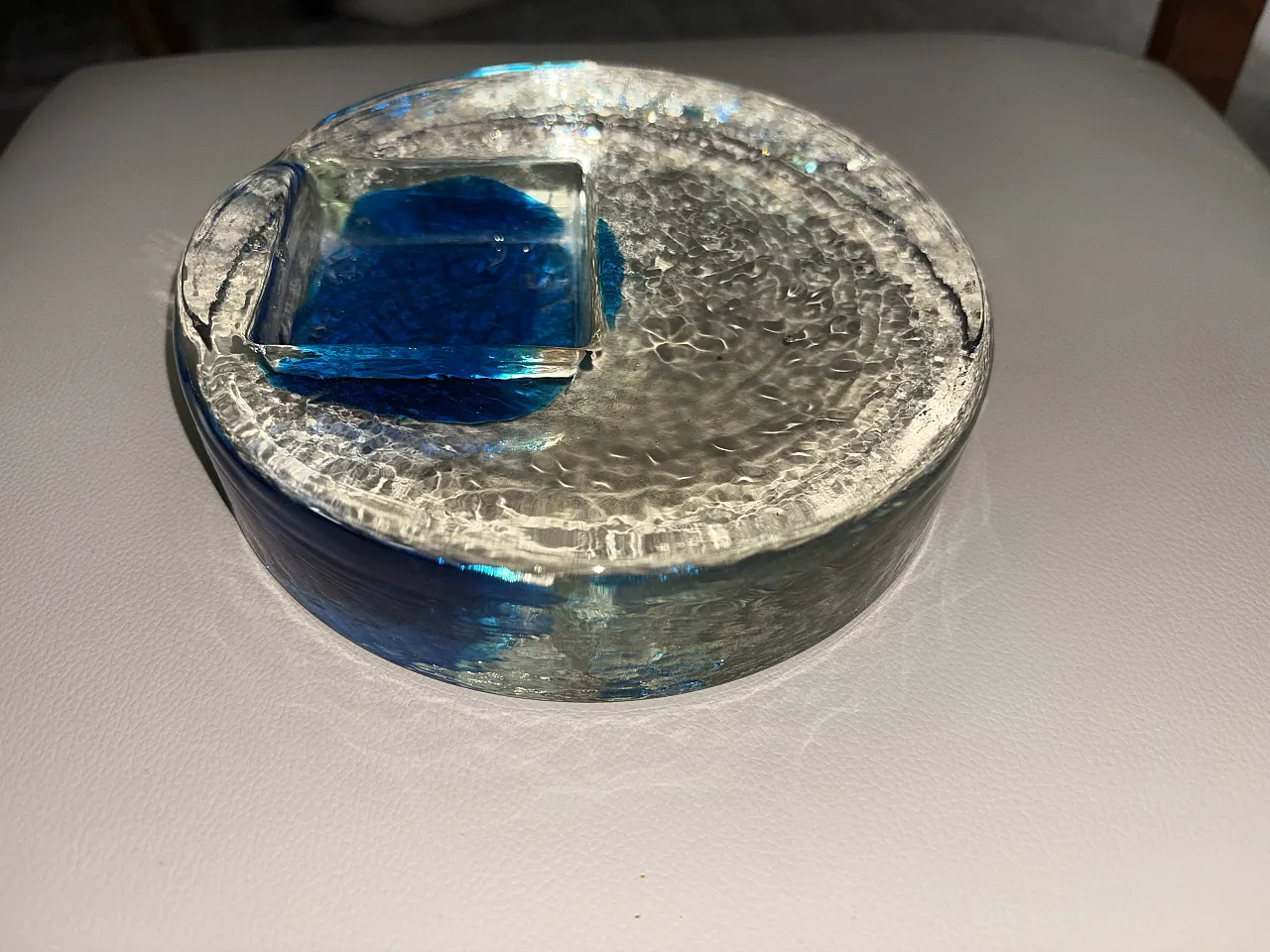 Posacenere in vetro di Murano, anni '70 3