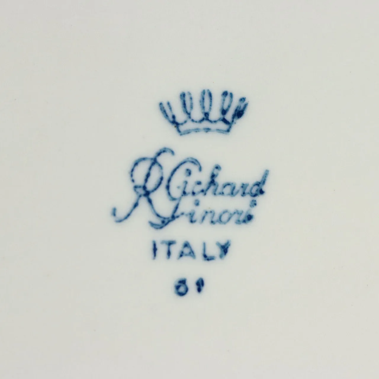 Servizio di piatti Colonna di Giovanni Gariboldi per Ginori, '900 9