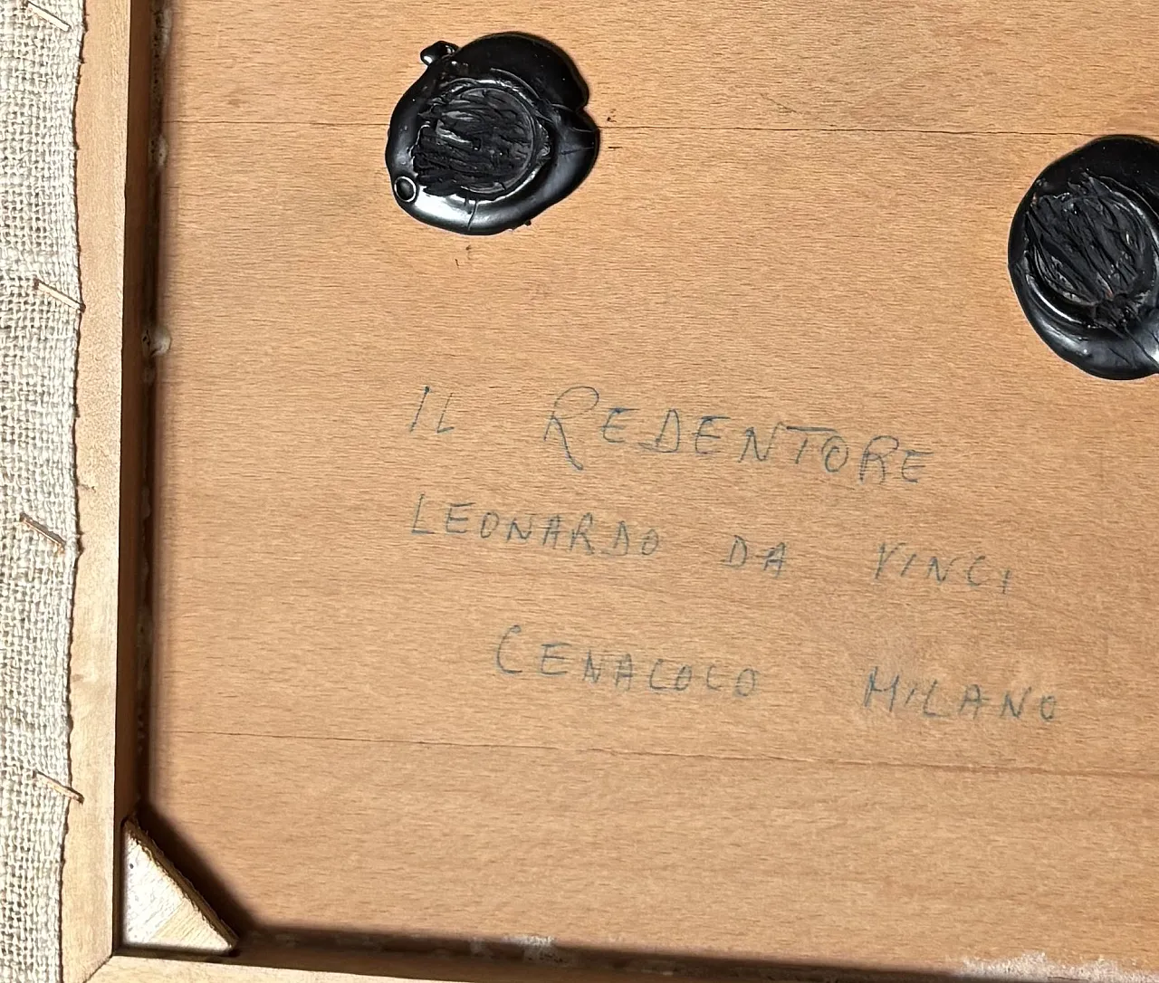 Print on stone Jesus Christ, 70s 3