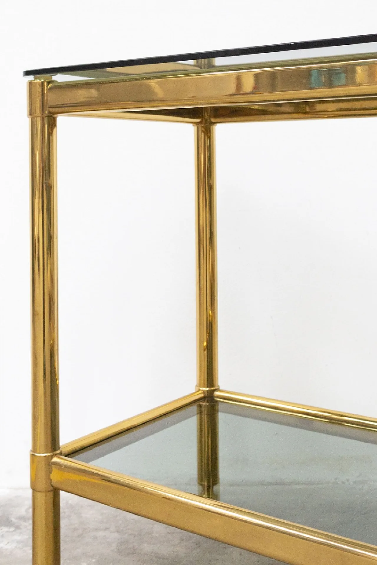 Service trolley with two shelves, 70s 5