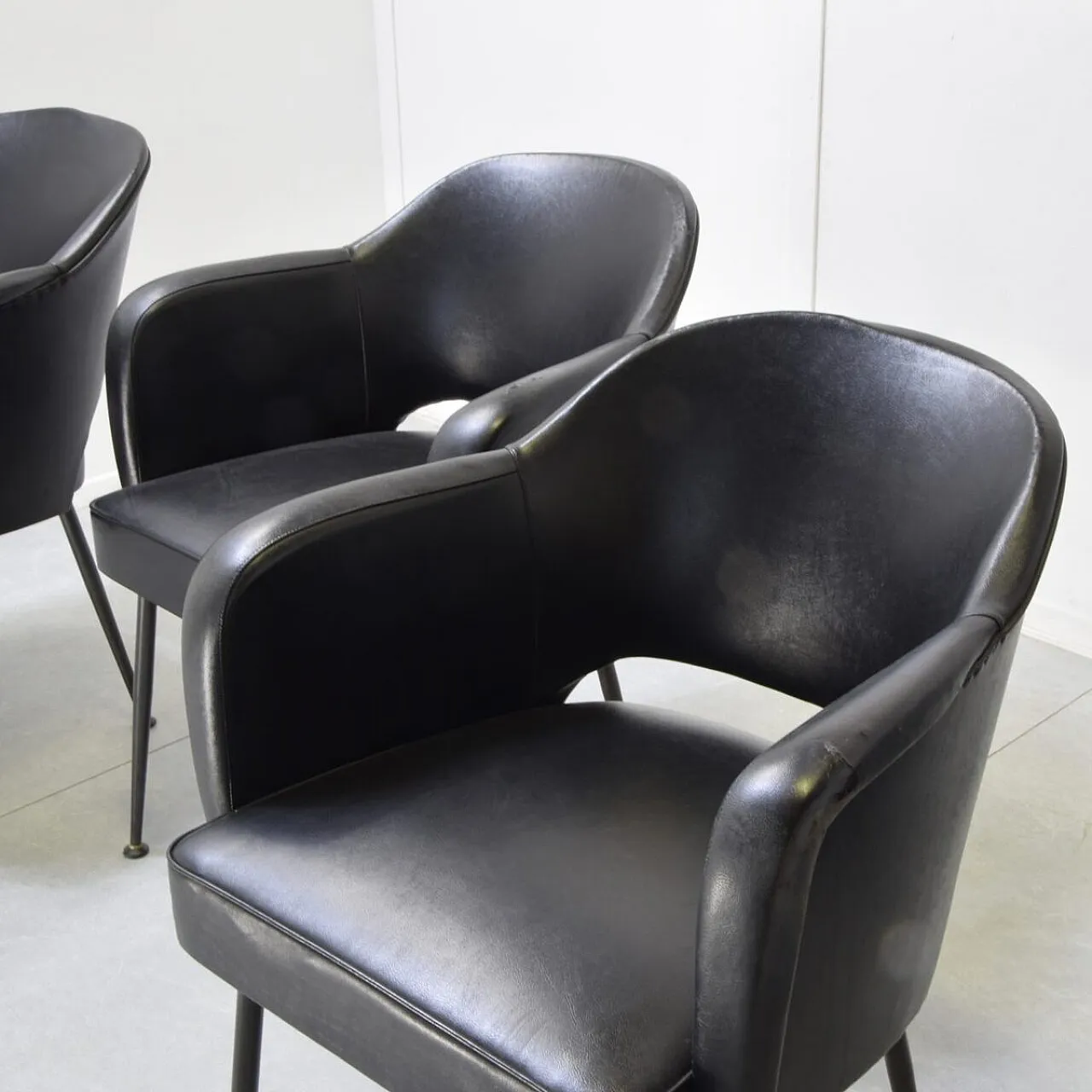 4 Poltrone nello stile di Eero Saarinenin, anni '60 9