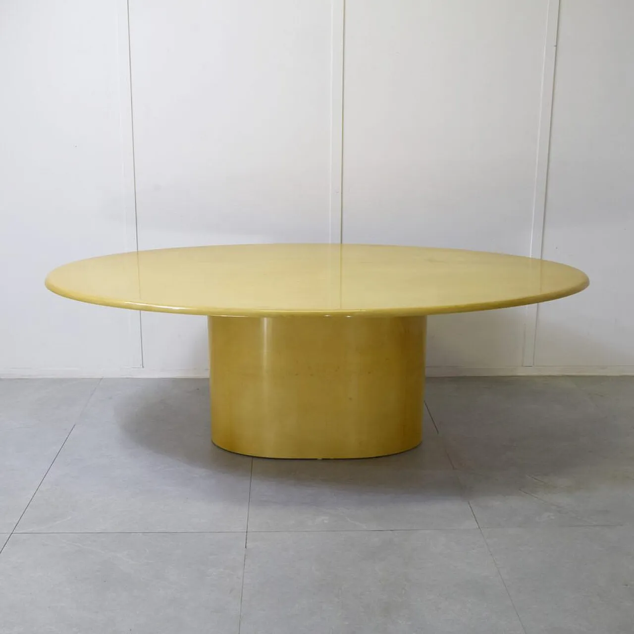 Table in laquered parchment from Aldo Tura, 1970s 6