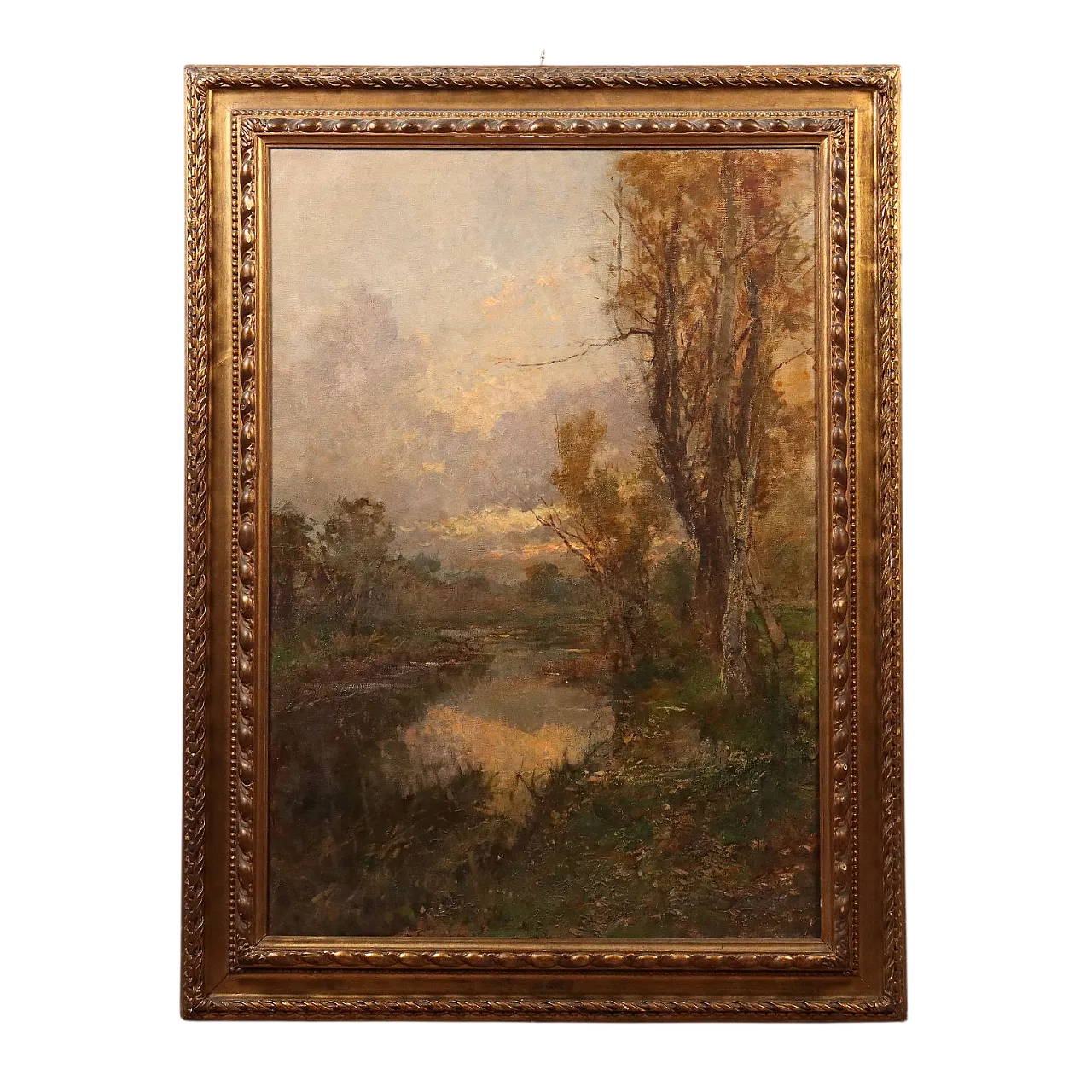 Eugenio Gignous, oil on canvas with frame, 19th century 11