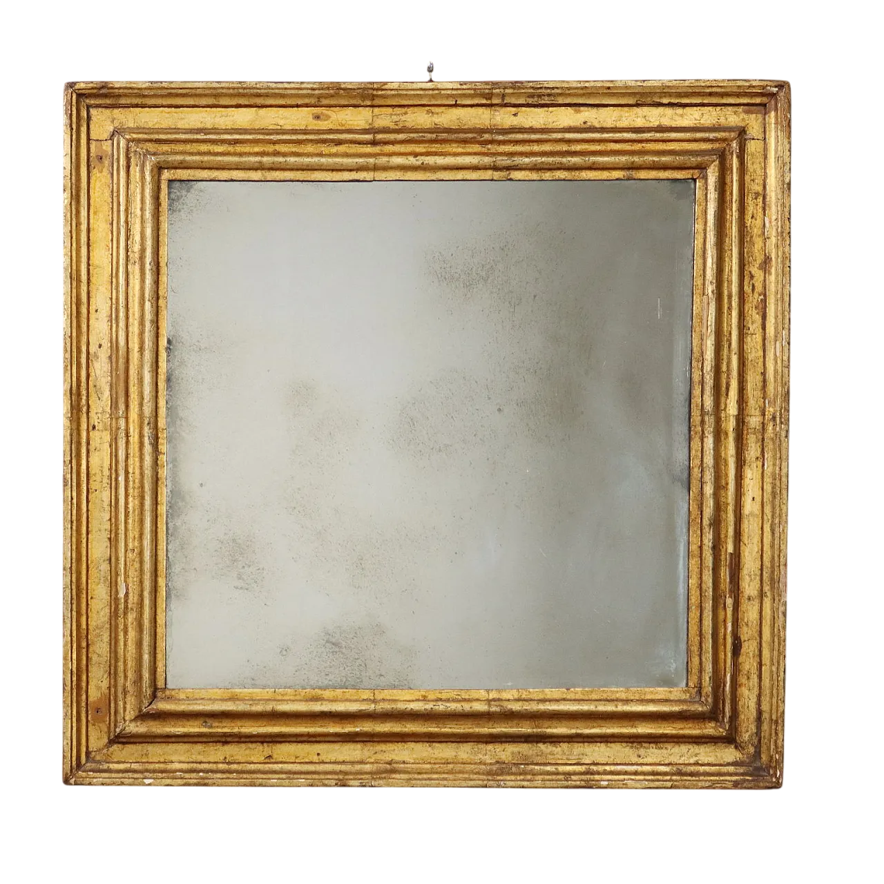 Specchiera in legno modanato e dorato, primo '700 9