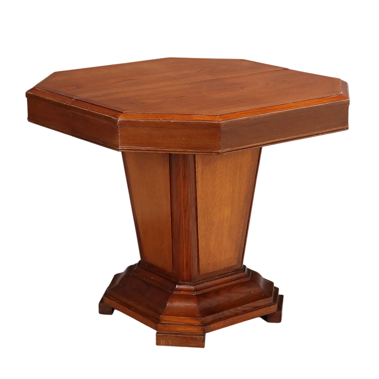 Tavolo allungabile in rovere, primo '900 10