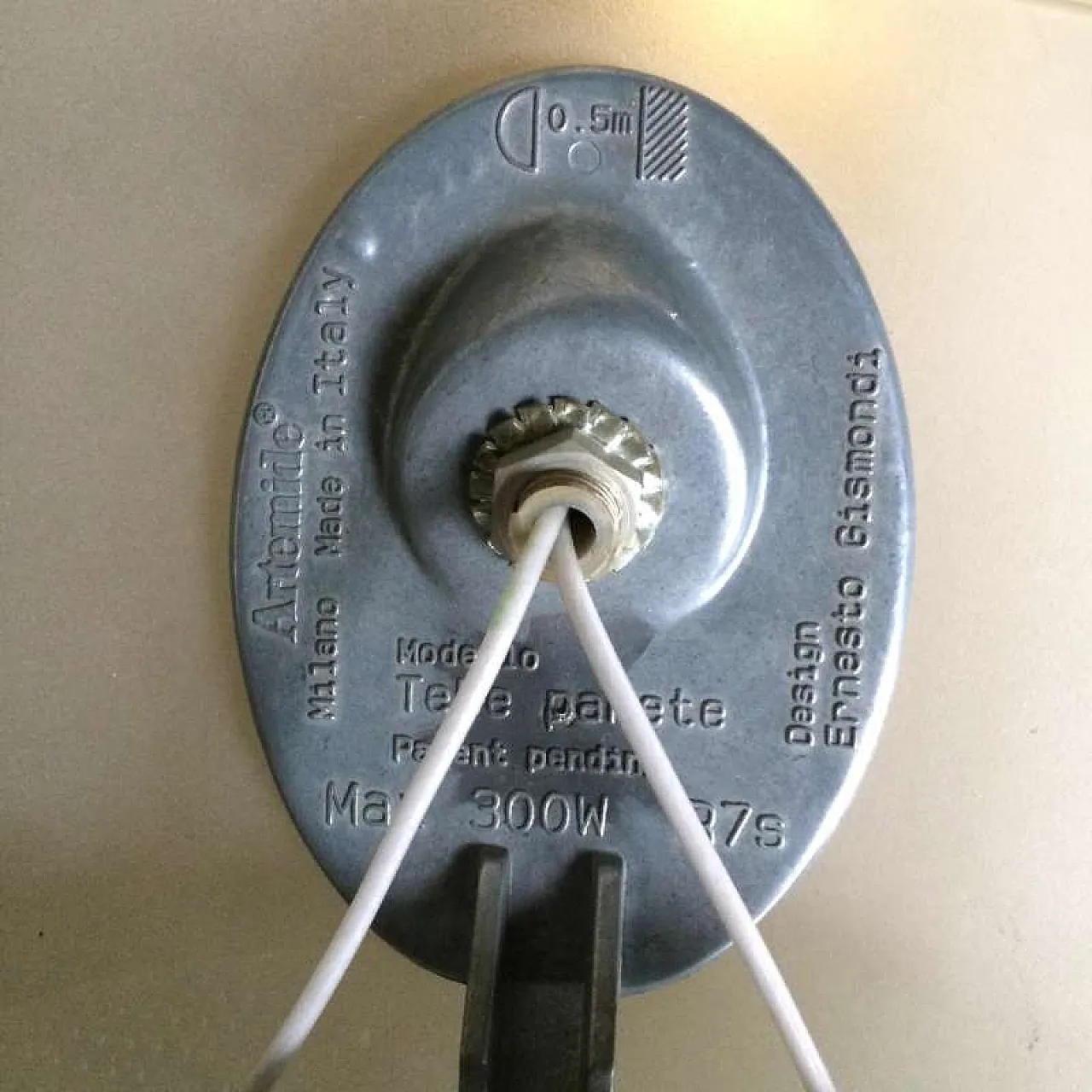 Applique Tebe di Ernesto Gismondi per ARTEMIDE, anni '80 5