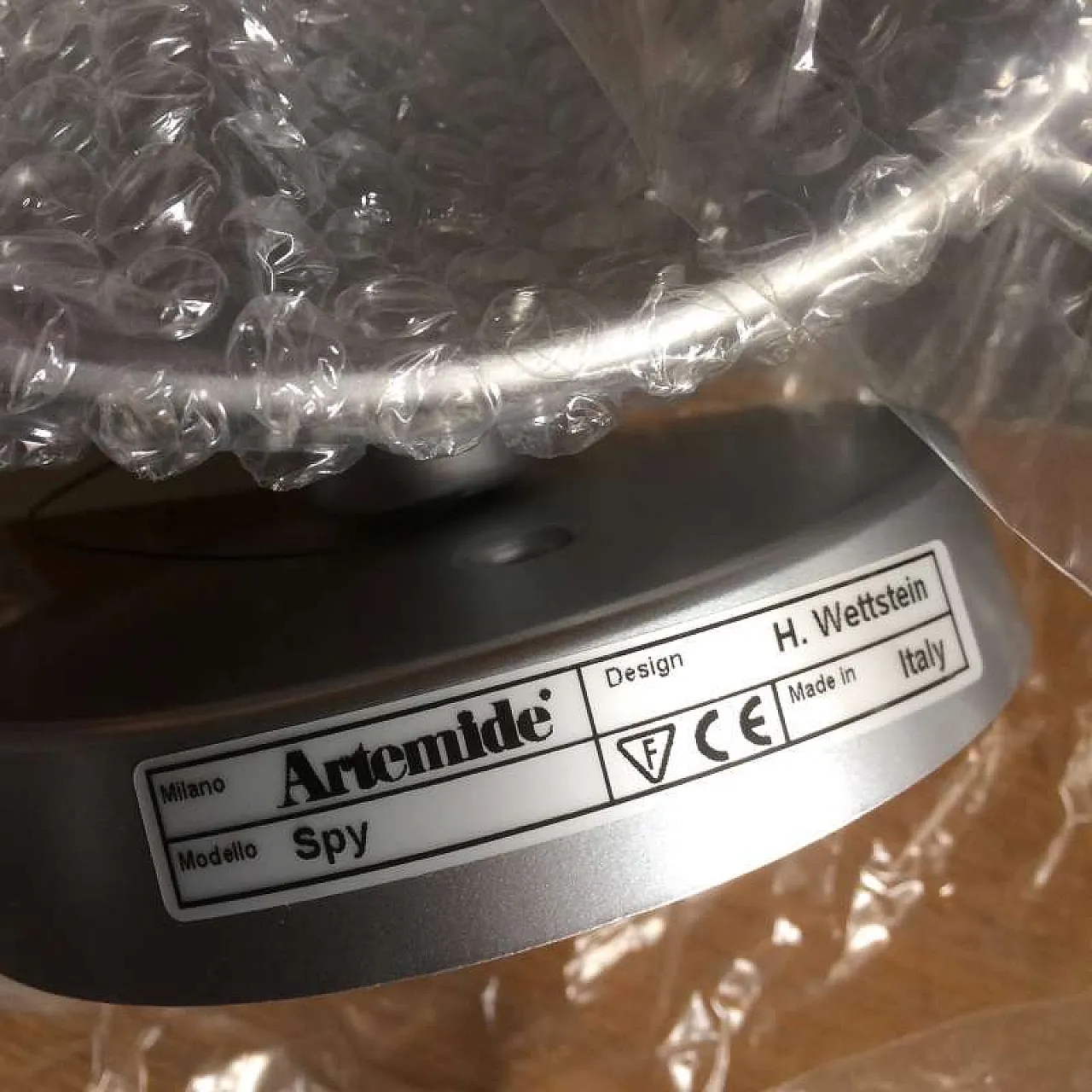 Faretto Spy di Hannes Wettstein per ARTEMIDE, anni '80 6