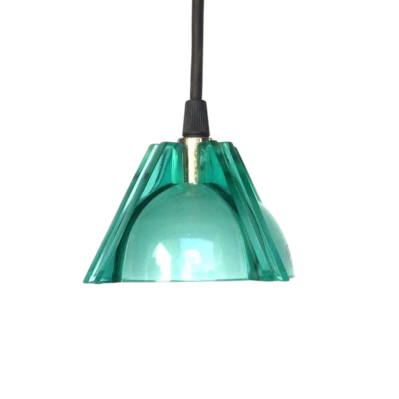 Lampada a sospensione in vetro di Murano di AV MAZZEGA, anni '80 6