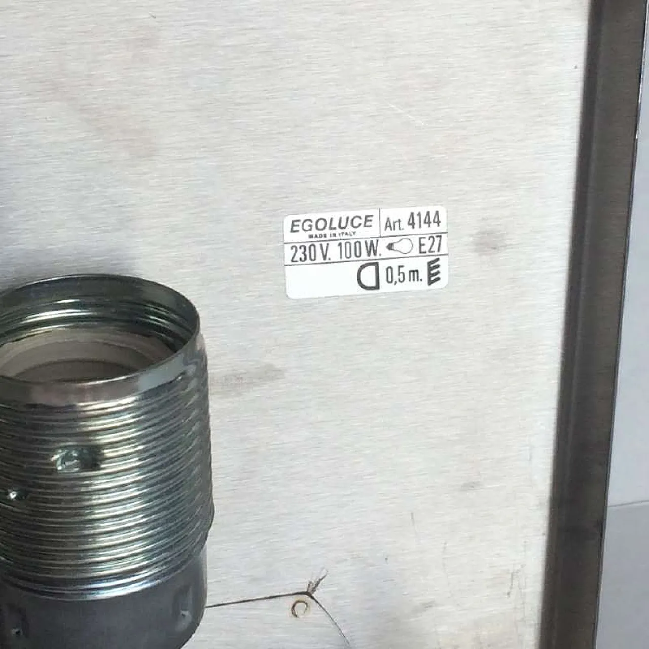 Egoluce wall light in Murano glass, 1990s 7