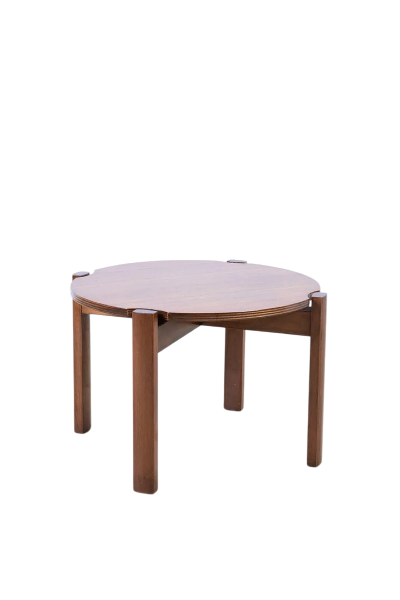 Coffee table with plywood top, 1960s 9