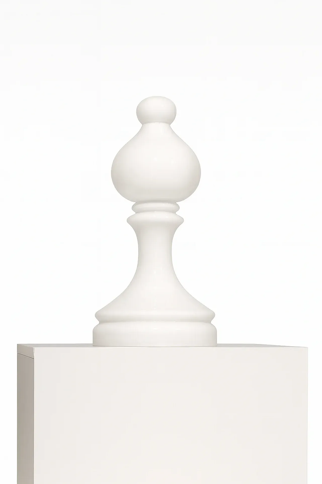 Lampada da tavolo in vetro Bishop di Ivan Jakeš, anni '70 1