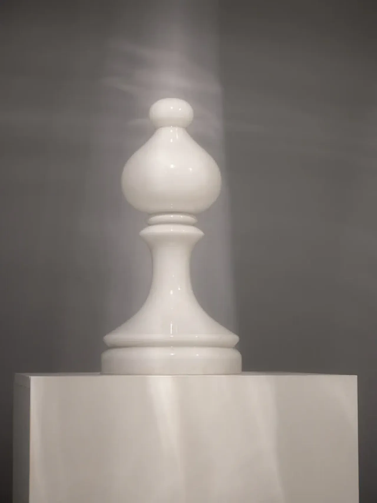 Lampada da tavolo in vetro Bishop di Ivan Jakeš, anni '70 5