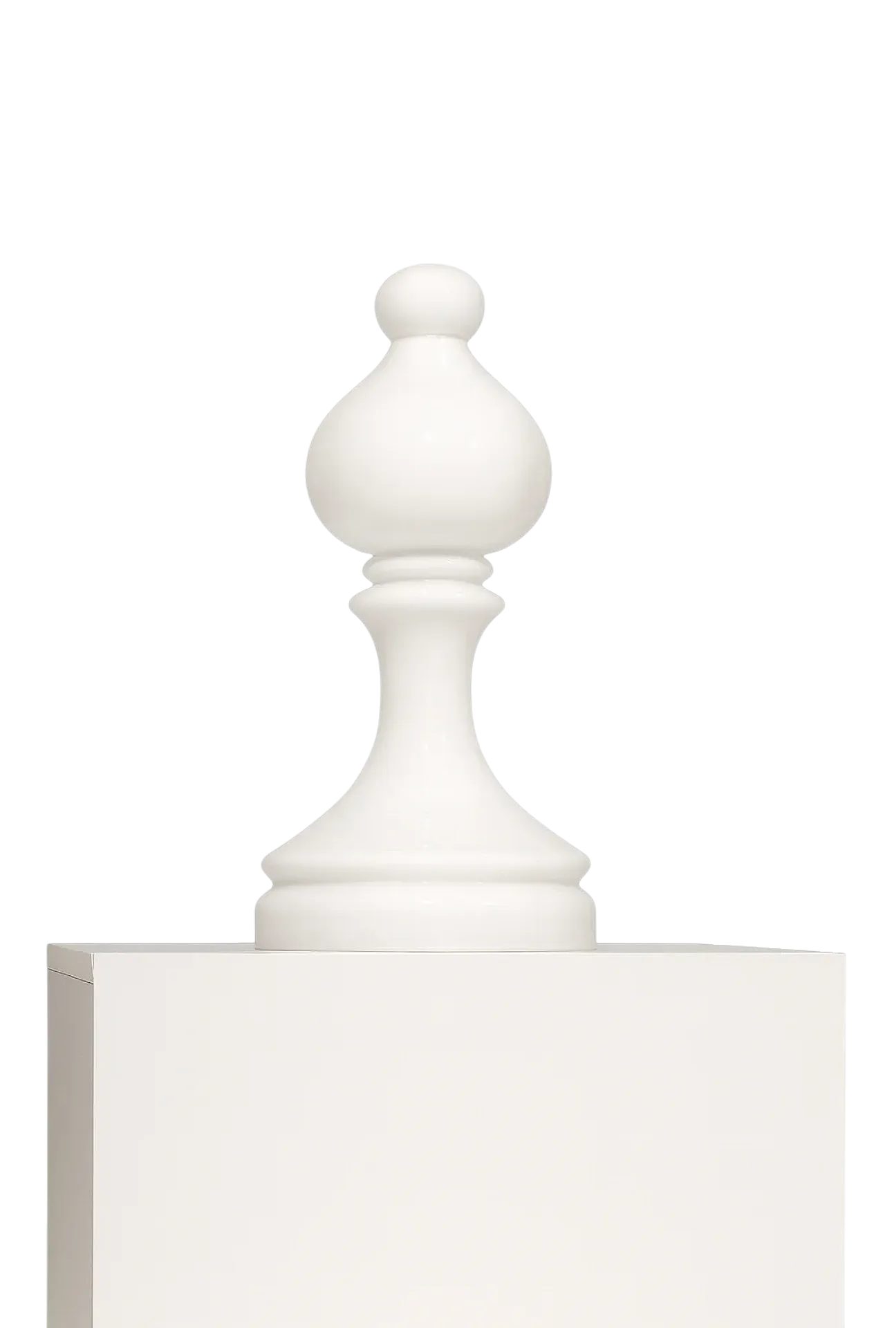 Lampada da tavolo in vetro Bishop di Ivan Jakeš, anni '70 6